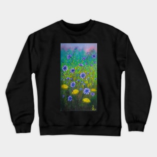 summer meadow - cichorius Crewneck Sweatshirt